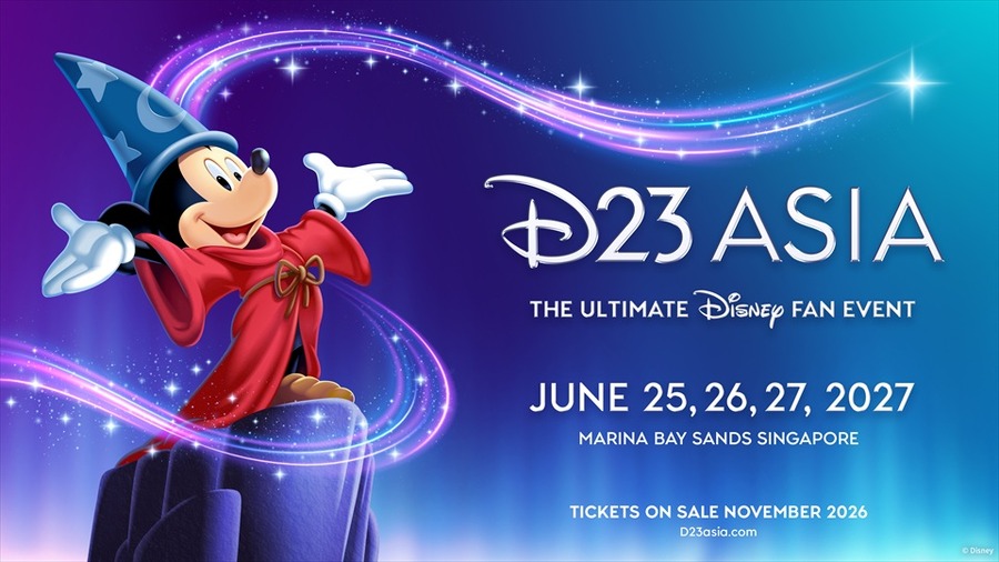 ディズニー、「D23 Asia」を2027年6月にシンガポールで初開催へ
