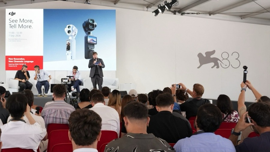 DJI、ヴェネチア国際映画祭でOsmo Pocket 4P全編撮影作品を軸に映画言語の変化を議論