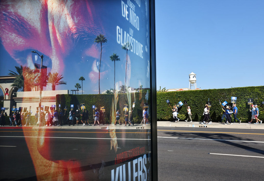 ロサンゼルスの映画・テレビ制作日数、ストライキの影響で前年同四半期より41％減少