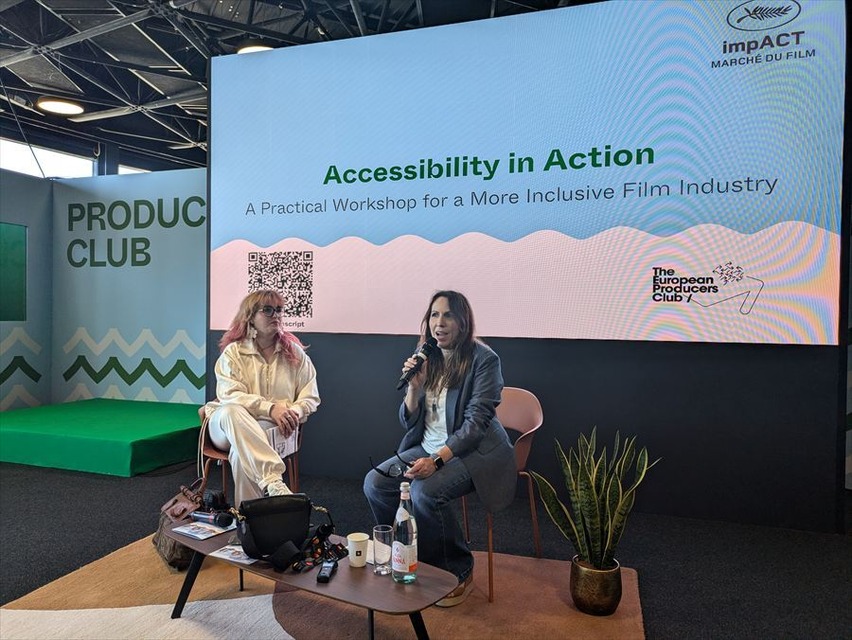 左：Margault Algudo-Brzostek、右：Paula Vaccaro氏