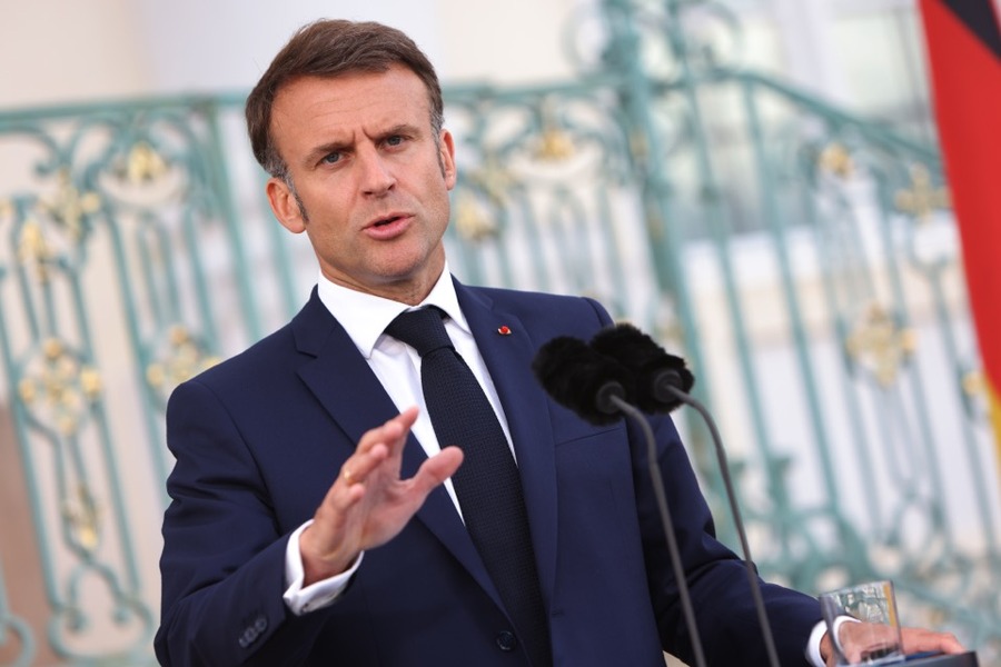 フランスのマクロン大統領