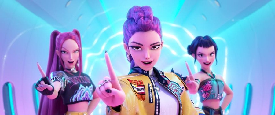 『KPOPガールズ！ デーモン・ハンターズ』(C) Sony Pictures Animation Inc.