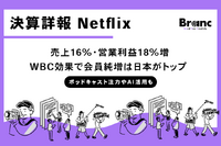 Netflix 2026年第1四半期決算。売上16%増・営業利益18%増でガイダンス超え、WB買収断念の違約金28億ドルがEPSを押し上げ