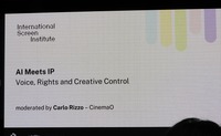 【カンヌ現地レポート】AIと知的財産の交差点で、創作の主導権をどう守るか。Respeecherや国際スクリーン研究所が語る「人間中心」のAI活用論