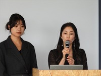 Brand Innovation Lab Head of Japanの松本美由希氏（右）、同Solutions Managerの林笑旭氏（左）