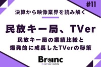 民放キー局の業績比較と爆発的に成長したTVerの秘策【決算から映像業界を読み解く】#11