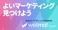 アンケート調査：現役マーケター100人が本気で選ぶ『次の一手』とは？　Wellmaレポート