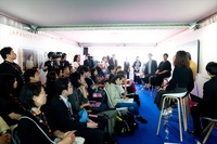 IMAGICA GROUP「5年5作」映画製作プロジェクト、カンヌ国際映画祭での記者会見の様子
