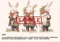 AIアートキャラクター部門作品サンプル画像