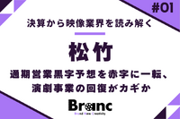 松竹が通期営業黒字予想を赤字に一転、演劇事業が回復のカギとなるか【決算から映像業界を読み解く】#1