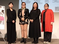 左から：宮川絵里子氏、アンドリヤナ・ツヴェトコビッチ氏、村田千恵子氏、水野詠子氏
