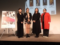 左から：宮川絵里子氏、アンドリヤナ・ツヴェトコビッチ氏、村田千恵子氏、水野詠子氏
