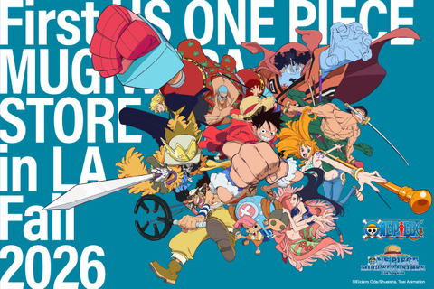 『ONE PIECE』公式グッズストア「ONE PIECE MUGIWARA STORE」がアメリカ初上陸。2026年秋にLAでオープン 画像